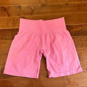 NVGTN Pink High-Waisted Shorts size M
